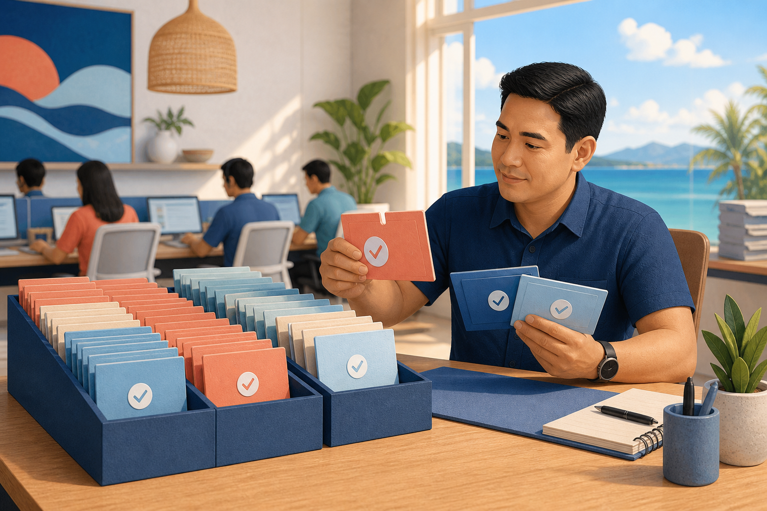 Philippines Offshore Training Work Sample: Test the Workflow, Not Just the Resume editorial illustration